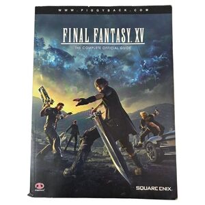 Final Fantasy XV Complete Official Strategy Guide Piggyback
